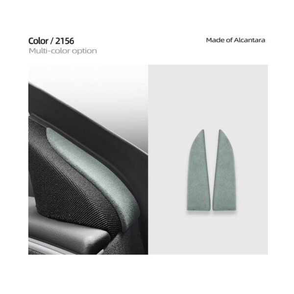 2024 Model 3 Highland Alcantara Front Doors Tweeter Triangle Trim Cover (2pcs)