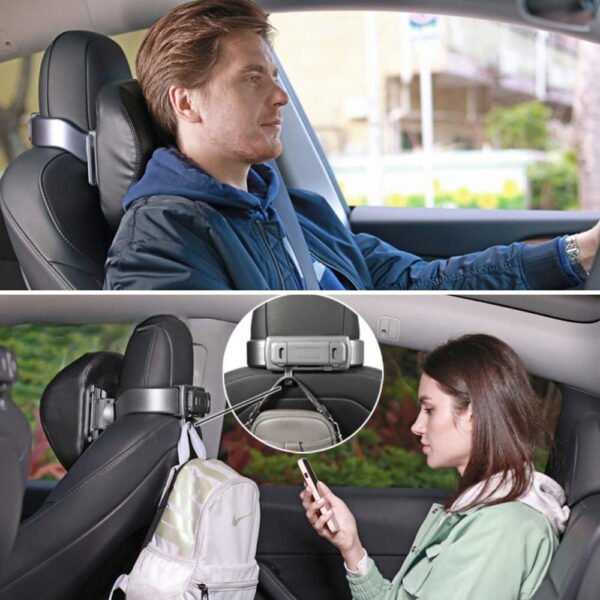 Tesla Model 3/Y Multi-function Adjustable Headrest Neck Pillow