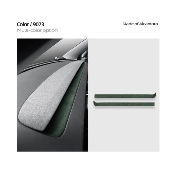 2024 Model 3 Highland Alcantara Dashboard Air Outlet Cover Sticker