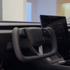Tesla Model 3 Highland Yoke Steering Wheel (Inspired Designed by Model X/S Plaid Yoke Style)