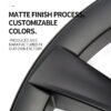 Tesla Model 3 18 inches Wheel Hup Caps Arachnid Wheel Covers