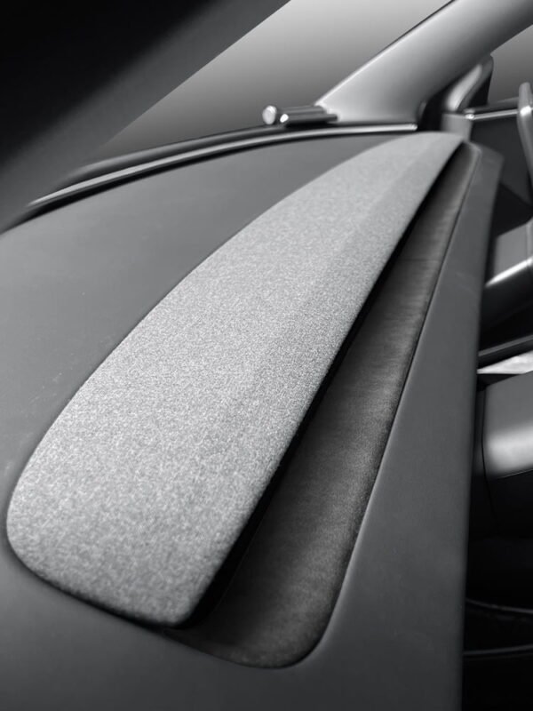 2024 Model 3 Highland Alcantara Dashboard Air Outlet Cover Sticker