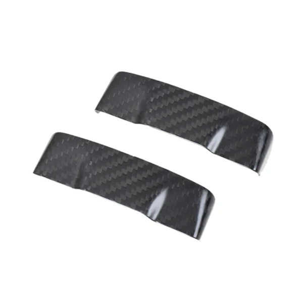 Real Carbon Fiber Seat Belt Fascia Cover for Model 3/Y 2017-2023 (2 PCS)