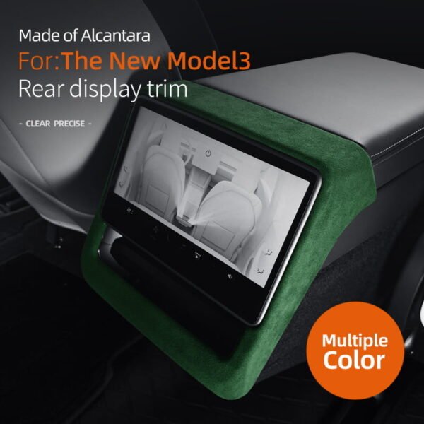 2024 Model 3 Highland Alcantara Rear AC Vent Cover