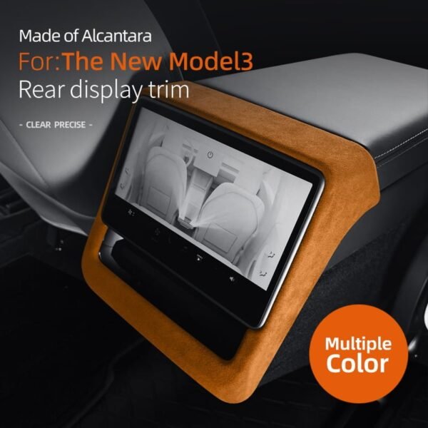 2024 Model 3 Highland Alcantara Rear AC Vent Cover