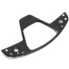 Model S/X 2021+ Plaid Real Carbon Fiber Steering Wheel Fascia Middle Trim Cover