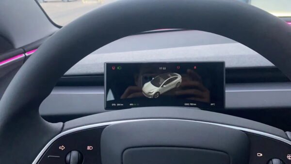 Tesla Model 3 Highland 6.86'' CarPlay Head Up Display Steering Wheel Instrument Cluster