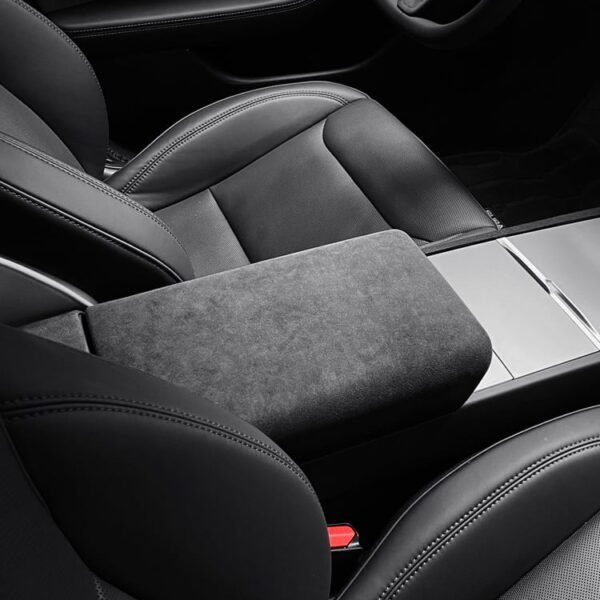 Tesla Model 3 Highland/Model Y Juniper Interior Alcantara Armrest Cover