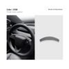 2024 Model 3 Highland Alcantara Steering Wheel Strip Cover