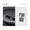 2024 Model 3 Highland Alcantara Window Switch Button Cover