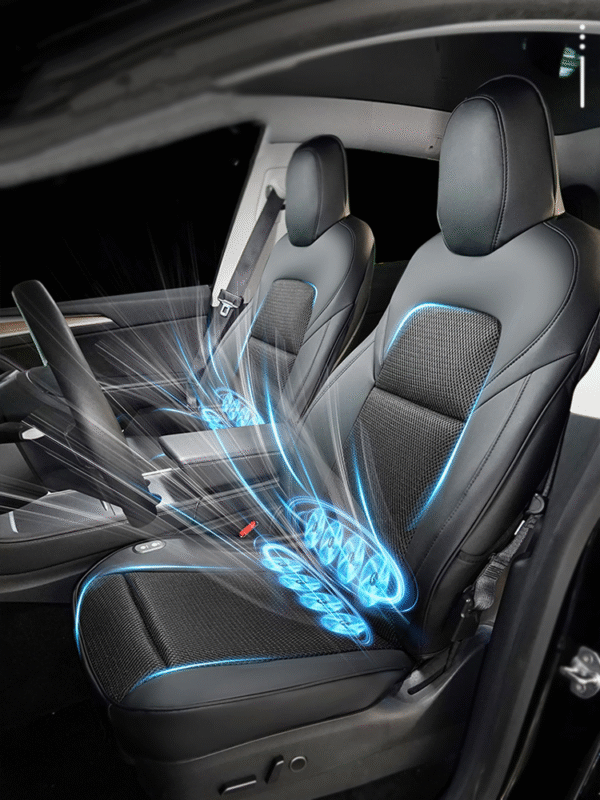 Model 3 & Y Ventilated Cooling Seat Cover Breathable Seat Cushion