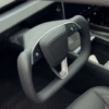 Tesla Model 3 Highland Yoke Steering Wheel (Inspired Designed by Model X/S Plaid Yoke Style)