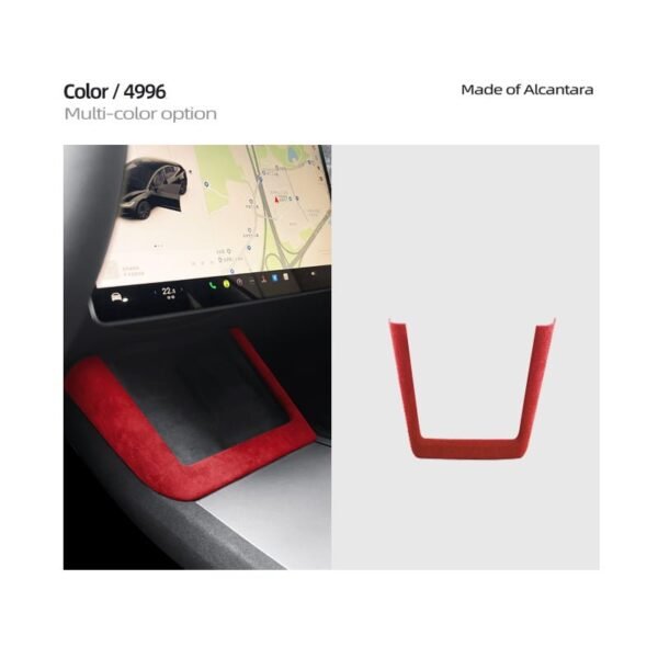 2024 Model 3 Highland Alcantara Central Control Charging Frame Cover