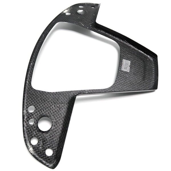 Model S/X 2021+ Plaid Real Carbon Fiber Steering Wheel Fascia Middle Trim Cover