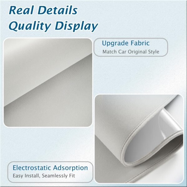 Tesla Model 3/Y Electrostatic Adsorption Sunshade Sunroof Sunshade