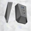 Tesla Model 3/Y Glove Box USB Hub Cybertrunk Style 4-in-1 USB Hub