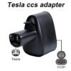 Tesla CCS Combo 1 Adapter 150KW DC Fast Charging CCS to Tesla Charger Adapter For Model S3XY Accessories
