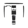 Model 3 / Y Real Carbon Fiber Tesla Interior Mods Wrap Kit