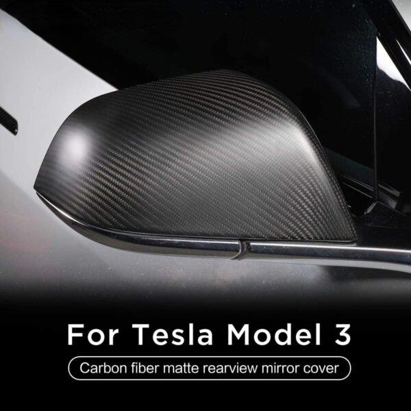 Model 3/Y Real Carbon Fiber Side Mirror Covers