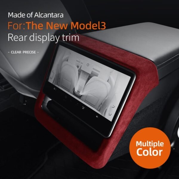 2024 Model 3 Highland Alcantara Rear AC Vent Cover