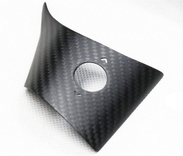 Model 3/Y Real Carbon Fiber Steering Wheel Cover (3-Pieces)