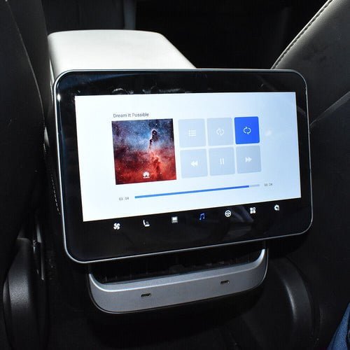 Model Y/3 8-Inch 4G Android Rear Screen Qualcomm Snapdragon 668S (Inspired Designed by Model Y Juniper/Model 3 Highland Rear Screen)