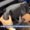 Tesla Model 3 Highland Yoke Steering Wheel (Inspired Designed by Model X/S Plaid Yoke Style)
