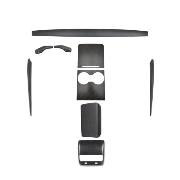 Model 3 / Y Real Carbon Fiber Tesla Interior Mods Wrap Kit