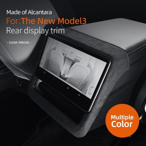 2024 Model 3 Highland Alcantara Rear AC Vent Cover