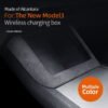 2024 Model 3 Highland Alcantara Central Control Charging Frame Cover