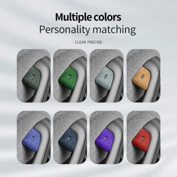 2024 Model 3 Highland Alcantara Door Button Switch Cover (4pcs/set)