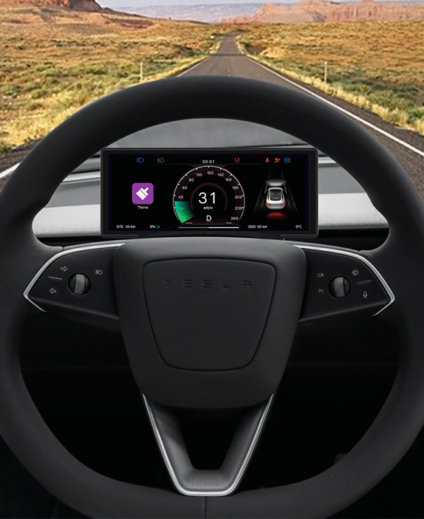 Tesla Model 3 Highland 6.86'' CarPlay Head Up Display Steering Wheel Instrument Cluster