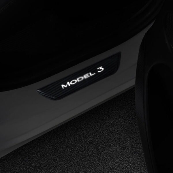 Model 3/Y illuminated LED Welcome Pedal Door Sill Protector