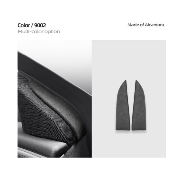 2024 Model 3 Highland Alcantara Front Doors Tweeter Triangle Trim Cover (2pcs)