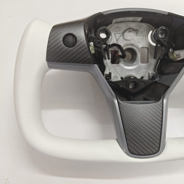 Tesla Model 3/Y Yoke Steering Wheel Nappa Leather