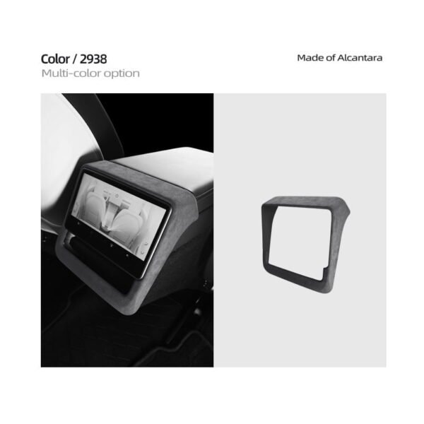 2024 Model 3 Highland Alcantara Rear AC Vent Cover