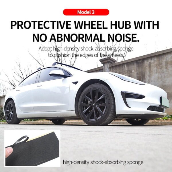 Tesla Model 3 18 inches Wheel Hup Caps Arachnid Wheel Covers