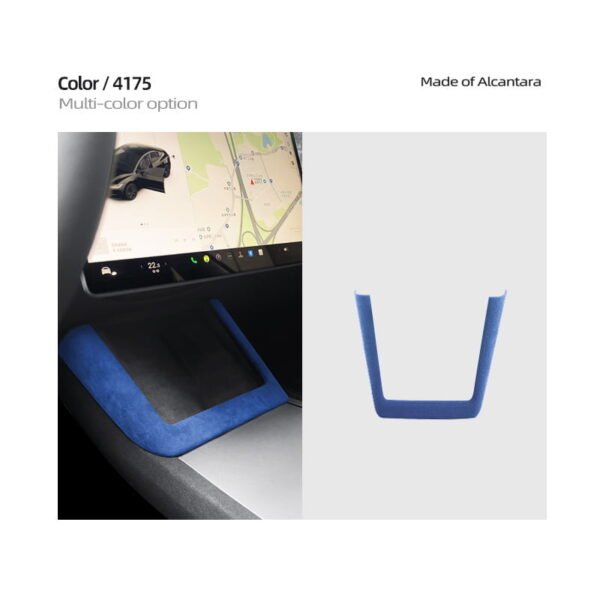 2024 Model 3 Highland Alcantara Central Control Charging Frame Cover