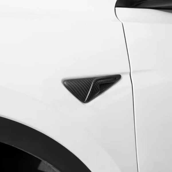 Model 3/Y Real Carbon Fiber Side Camera/Signal Cover