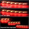 A8 Style Rear Bumper Reflectors Tail Light for Tesla Model 3/Y