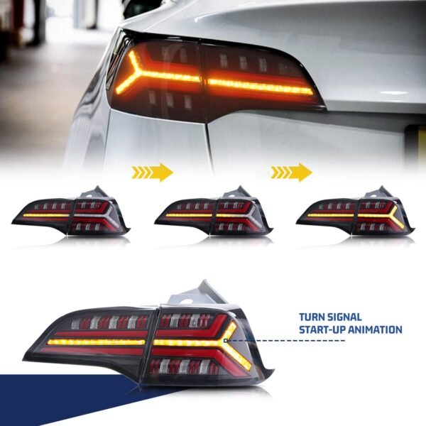 Model 3/Y Fishbone Sequential Tail Light