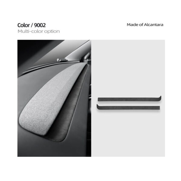 2024 Model 3 Highland Alcantara Dashboard Air Outlet Cover Sticker