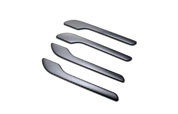 Model 3Y 4PCS Real Carbon Fiber Door Handle Covers