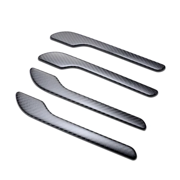 Model 3Y 4PCS Real Carbon Fiber Door Handle Covers