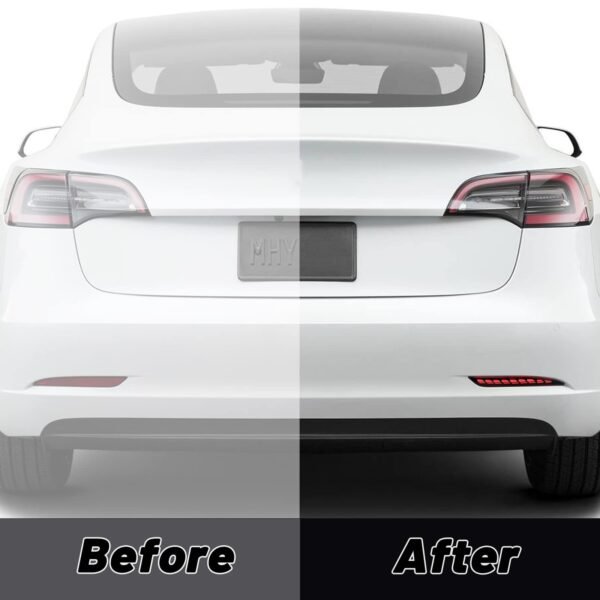 Dragon scale style Rear Bumper Reflector Tail Light for Tesla Model 3/Y