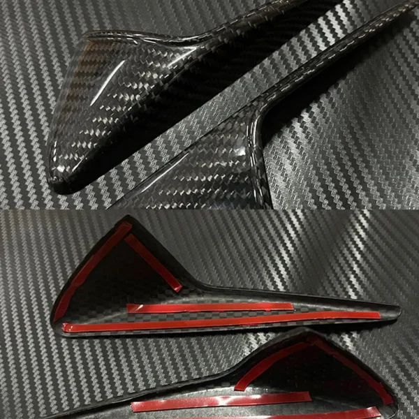 Real Carbon Fiber Turn Signal Cover for Model 3/Y 2021-2023 (2Pcs)