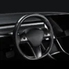Model 3/Y Real Carbon Fiber Steering Wheel Cap