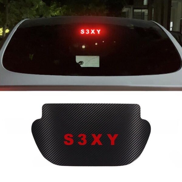 Tesla Model 3/Y Custom Rear Windscreen High Mount Brake Light Projection Board