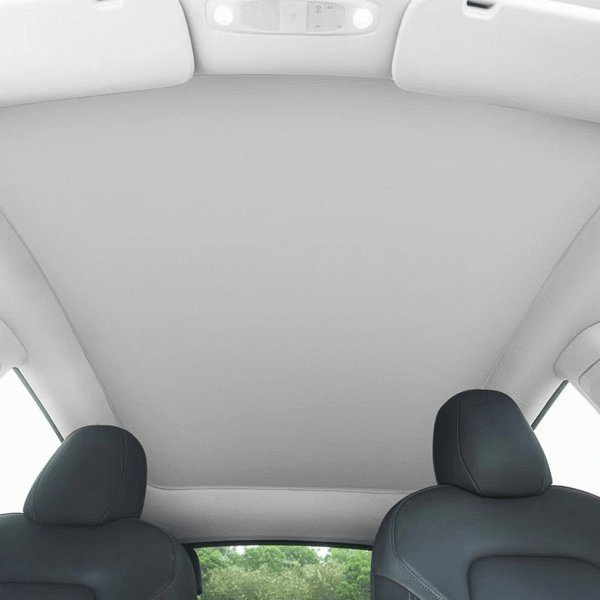 Tesla Model 3/Y Electrostatic Adsorption Sunshade Sunroof Sunshade