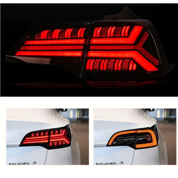 Model 3/Y Fishbone Sequential Tail Light